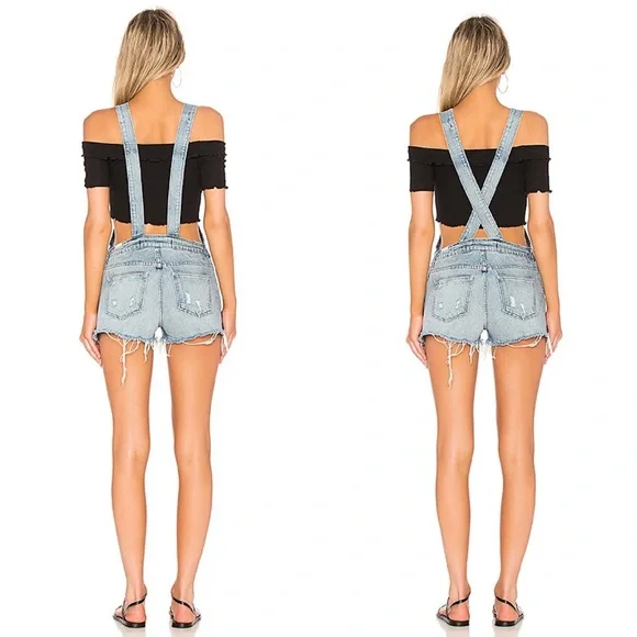 Lovers + Friends “Scotty Overall” size small - Picture 4 of 4